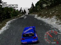 une photo d'Ã©cran de V-Rally 97 Championship Edition sur Sony Playstation